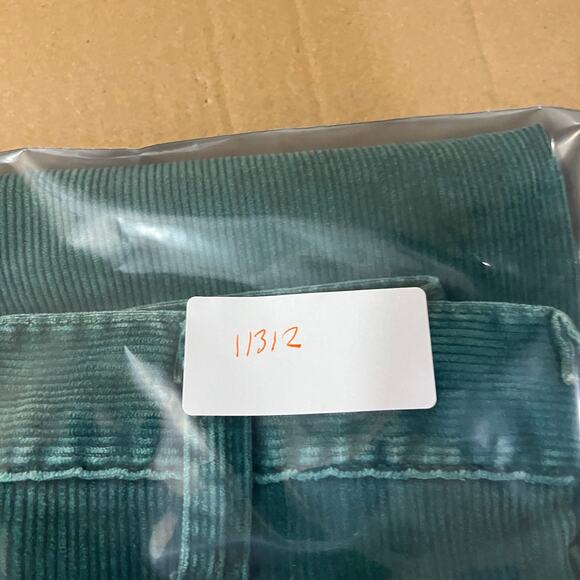 Vintage Wrangler Corduroy Pants Mens Size 27x30 Green Student - Picture 11 of 11